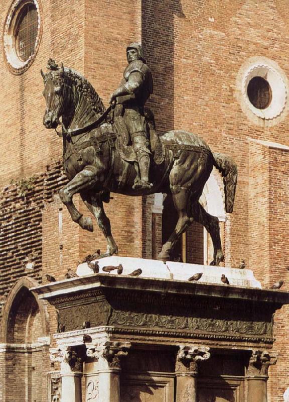 Andrea del Verrocchio Equestrian Statue of Bartolomeo Colleoni